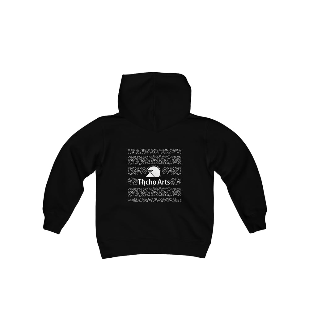 Tłı̨chǫ Heritage Youth Hooded Sweatshirt