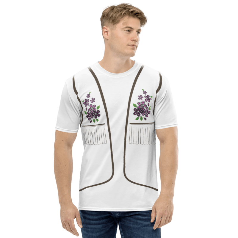 White Tłı̨chǫ Vest T-Shirt