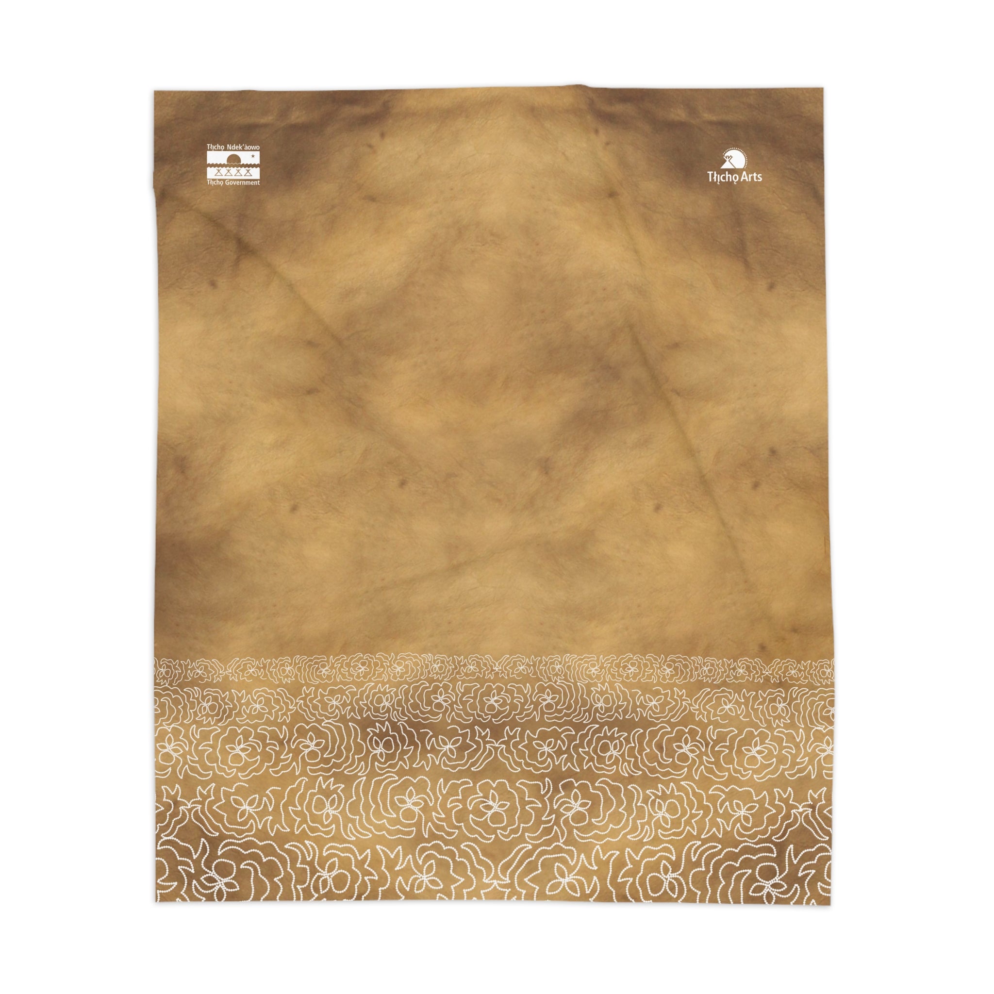 Tłı̨chǫ Heritage Collection Sherpa Blanket
