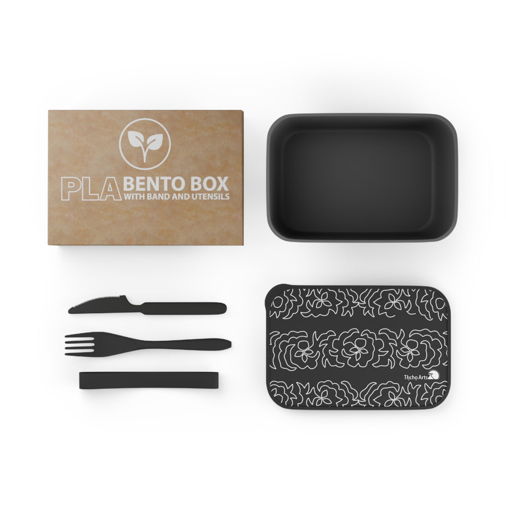 Heritage Bento Box with Band and Utensils