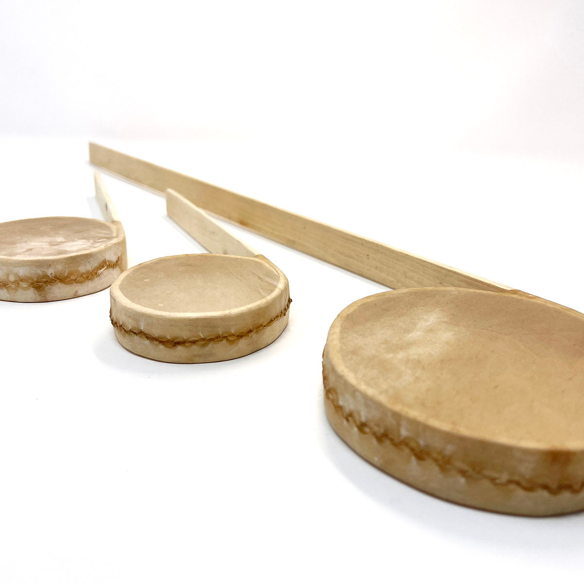Tłı̨chǫ Rattle Long Handle