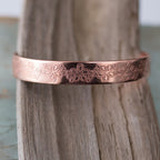 Floral Etched Cuff